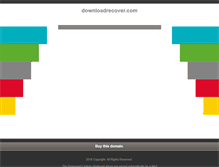 Tablet Screenshot of downloadrecover.com